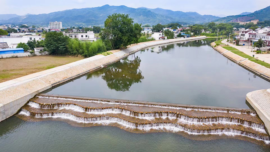 潜山市鲁坦河上段治理工程